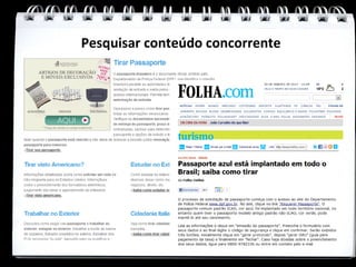 Pesquisar conteúdo concorrente
 