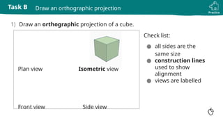 orthographic projections power point slides | PPTX