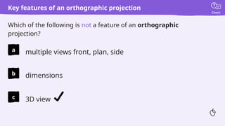orthographic projections power point slides | PPTX