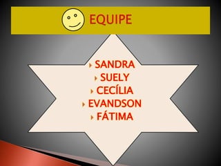  SANDRA
 SUELY
 CECÍLIA
 EVANDSON
 FÁTIMA
 
