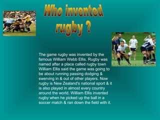 God Invented Rugby Will Rugby Remain the Most Popular Sport in New Zealand? | PPT