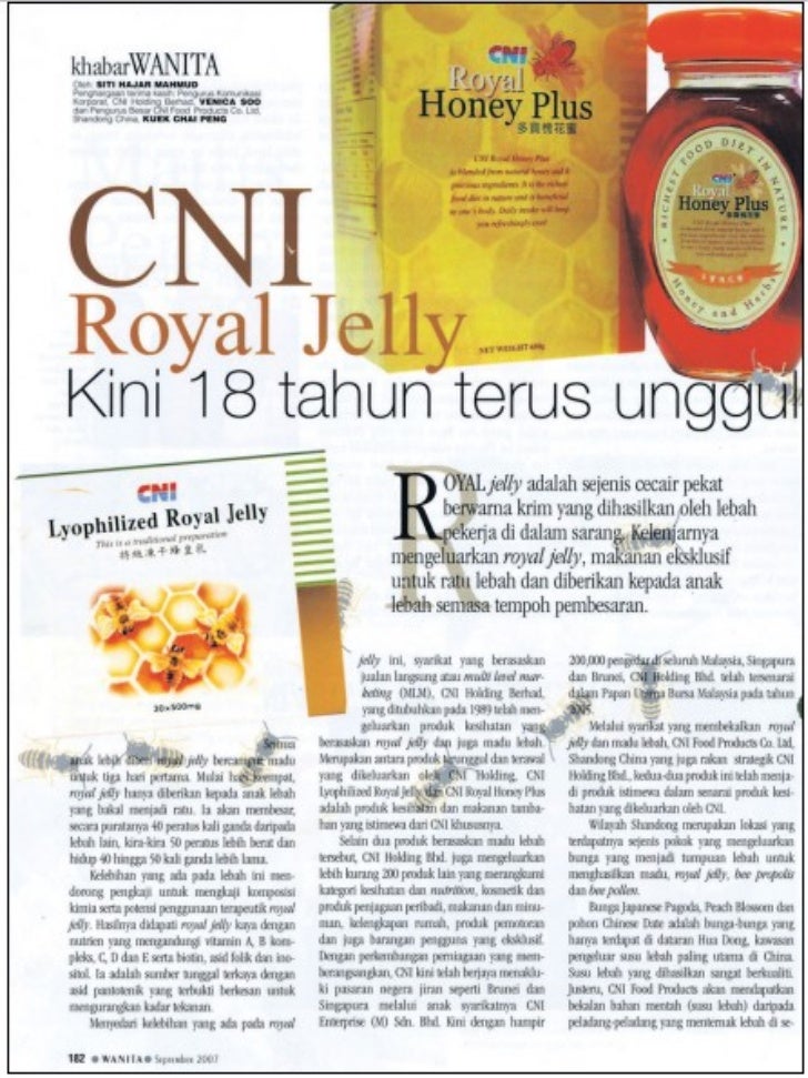 Keratan Akhbar Rojay Jelly