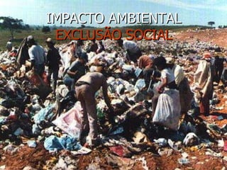 IMPACTO AMBIENTAL EXCLUSÃO SOCIAL 