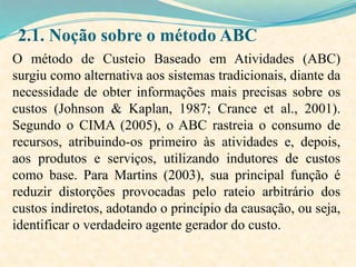 Slide de apontamentos Sobre o Metodo ABC.pptx