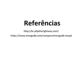PHP com MongoDB