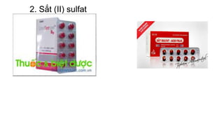 2. Sắt (II) sulfat
 