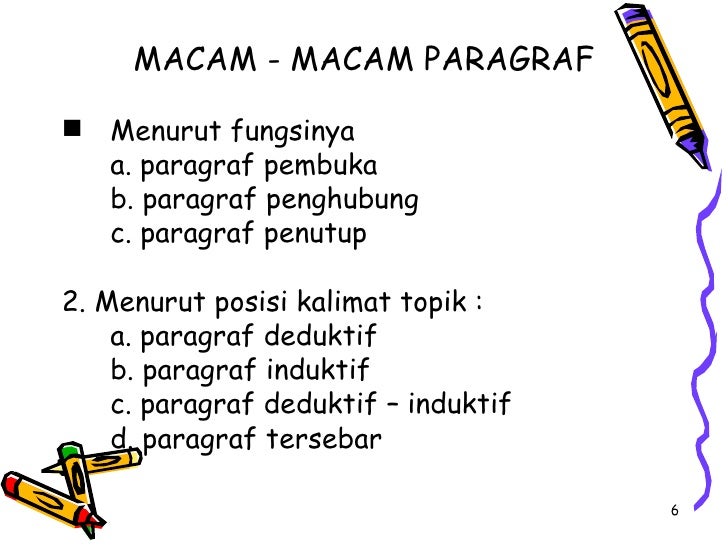 Teknik Pengembangan Paragraf