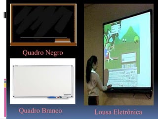 Quadro Negro
Quadro Branco Lousa Eletrônica
 