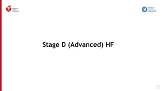 117
Stage D (Advanced) HF
 