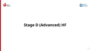 117
Stage D (Advanced) HF
 