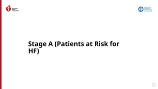 47
Stage A (Patients at Risk for
HF)
 