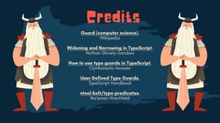Type Guards in TypeScript | PDF