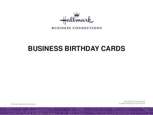 business birthday cards