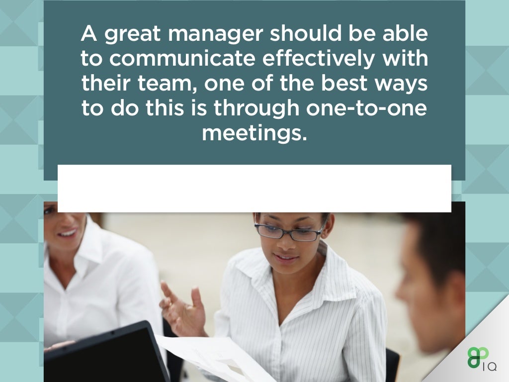 A Great Manager Should Be