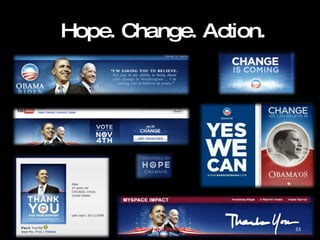 Hope. Change. Action. © Rahaf Harfoush 2008 11/30/08 