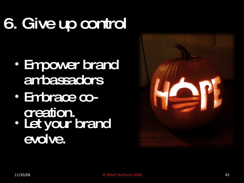 6 Give Up Control Empower