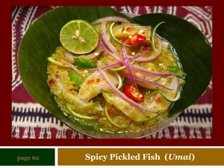 Spicy Pickled Fish  (Umai)page 62