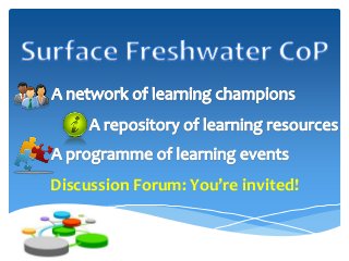 Discussion Forum: You’re invited!
 