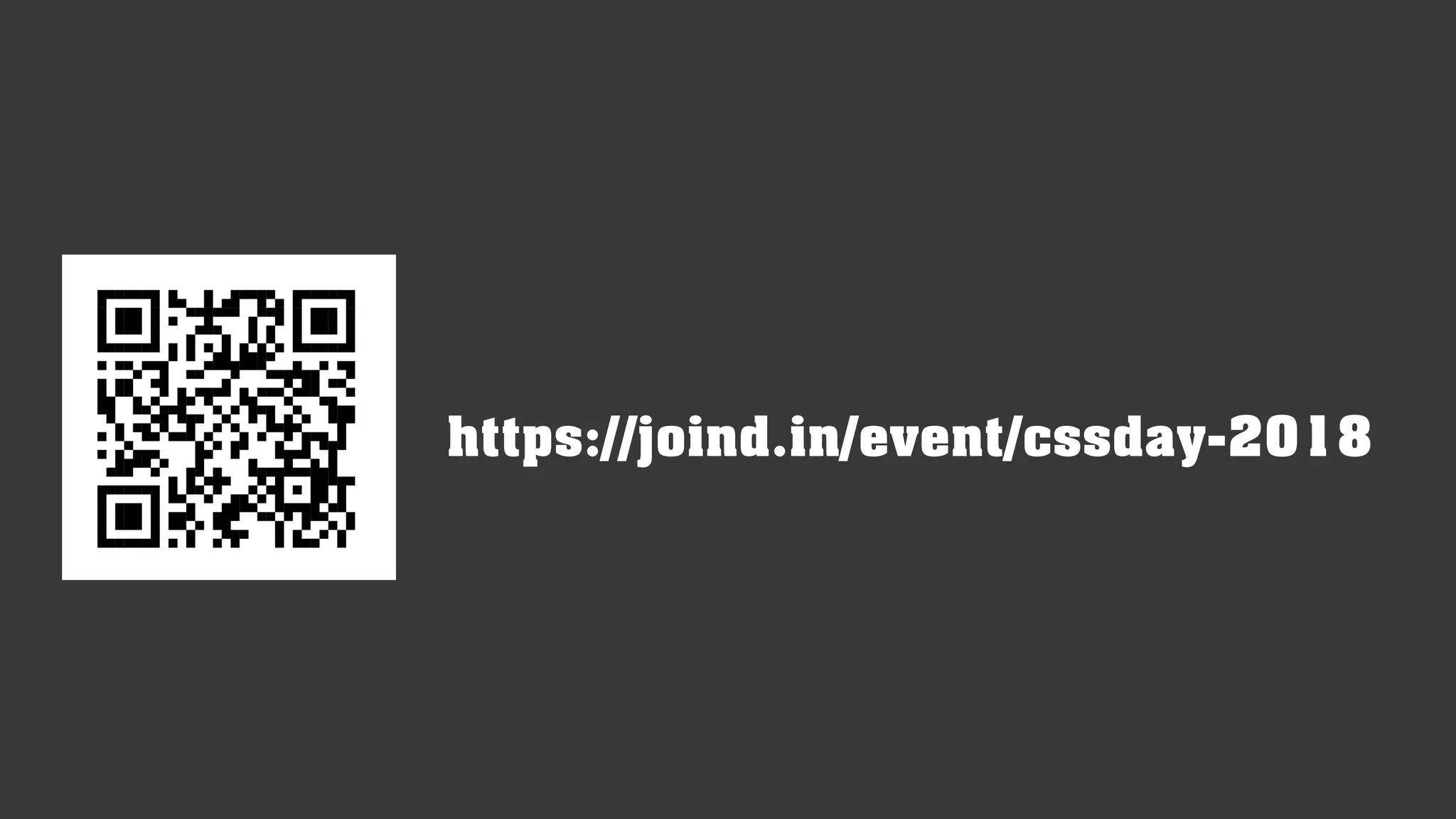 https://joind.in/event/cssday-2018
 