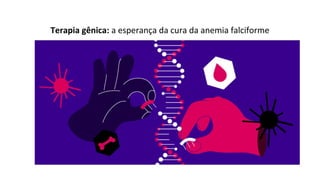 Terapia gênica: a esperança da cura da anemia falciforme
 