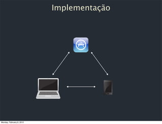 Implementação




Monday, February 6, 2012
 