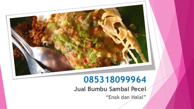 085318099964 Resep Bumbu Pecel Madiun Resep Bumbu Pecel Enak 