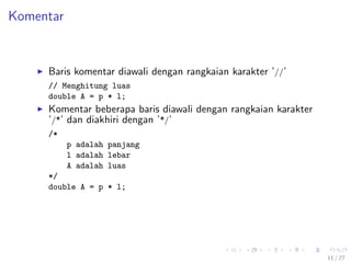 Perkenalan Pemrograman C++ | PDF
