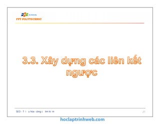 SEO - Tối ưu hóa công cụ tìm kiếm 27
 
