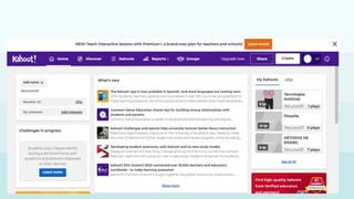 Kahoot
https://create.kahoot.it/kahoots/my-
kahoots
 