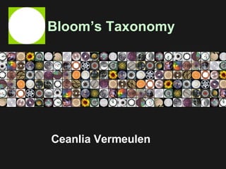 Bloom’s Taxonomy Ceanlia Vermeulen 