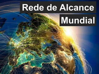 Rede de Alcance
Mundial
 
