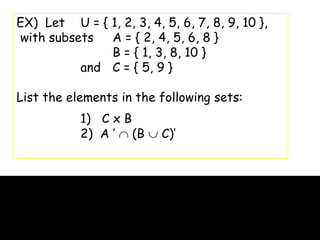 Finite Maths Problems | PPTX