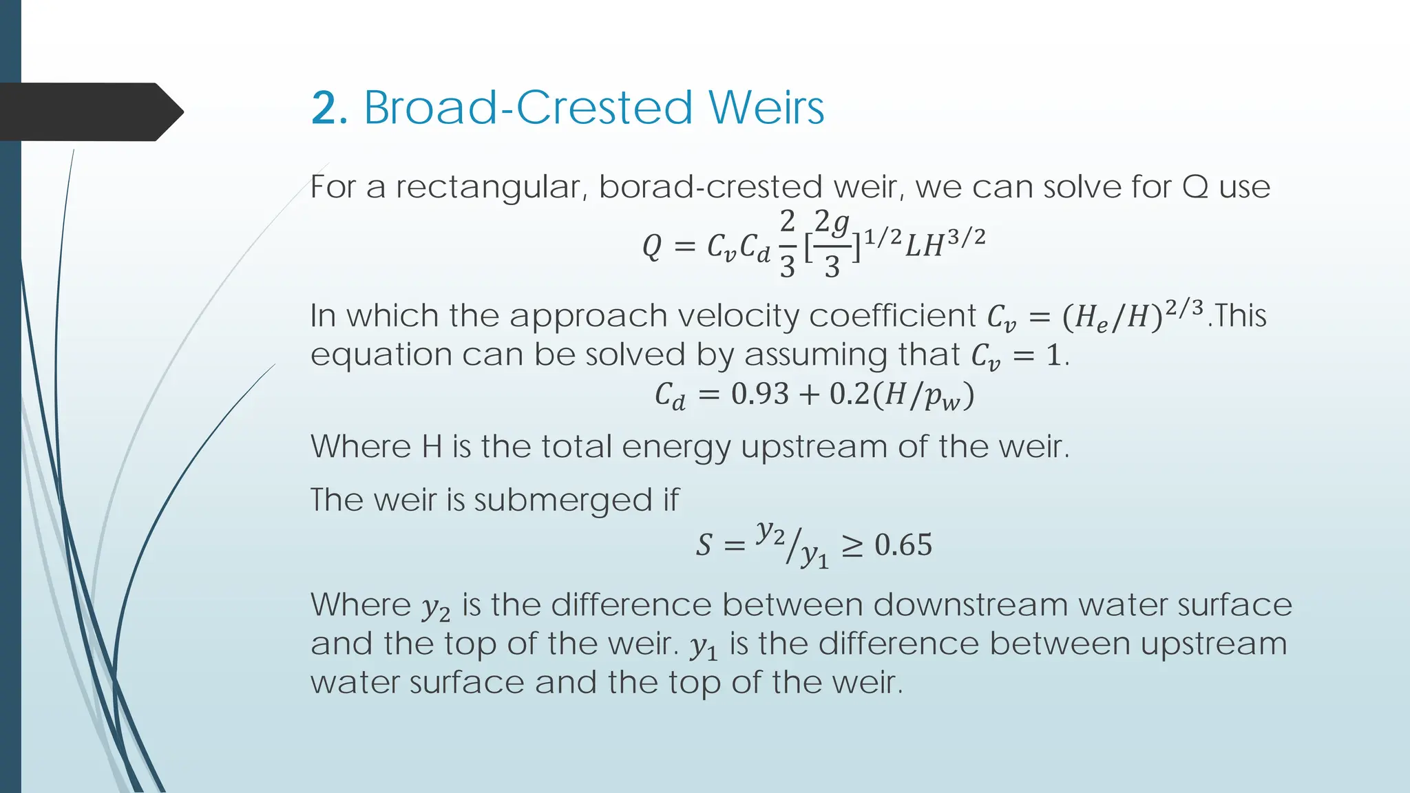 Slide 1 hydraulic structures for civil engineering | PDF