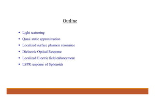 Localized surface plasmon resonance | PDF