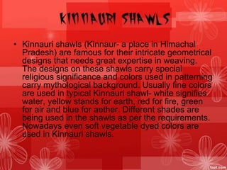 Kullu and Kinnauri Shawls