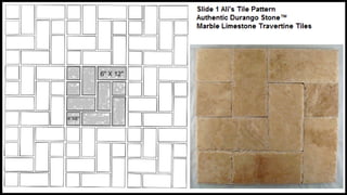 Ali's tile flooring pattern design for phoenix installation