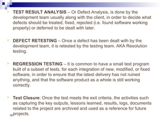 Deferred In Testing Software Engineering - Software Testing.ppt