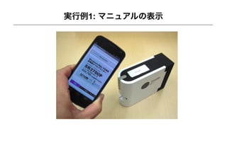 実行例1: マニュアルの表示
 