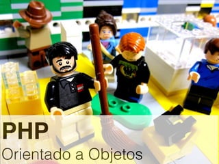 25
PHP!
Orientado a Objetos
 