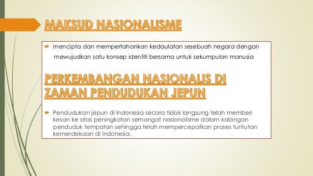 CABARAN ETHNOSENTRISME DAN NASIONALISME KEPADA IDEA 