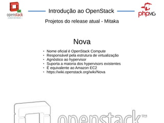 Introdução ao OpenStack | PDF