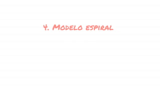 4. Modelo espiral
 