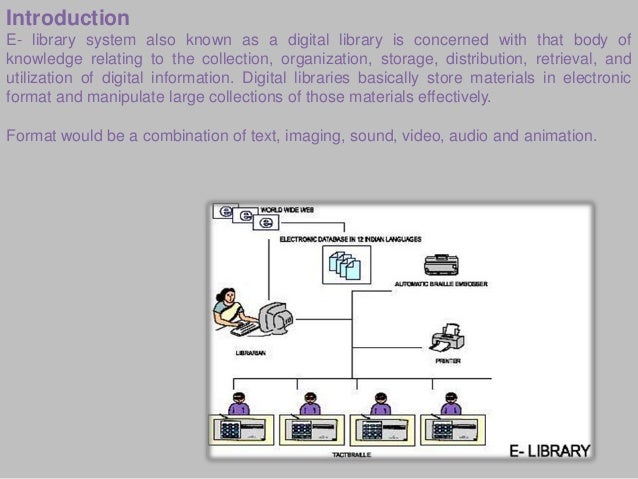 e-library management system