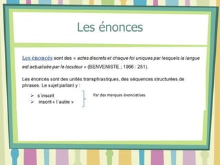 Situation d´énonciation