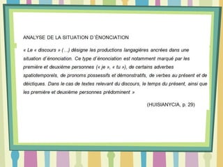 Situation d´énonciation