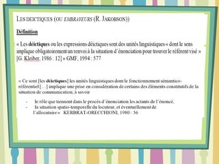 Situation d´énonciation