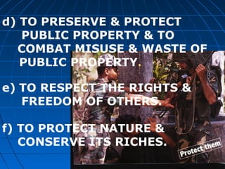 Protect Public Property Example Citizens for harmony | PPT