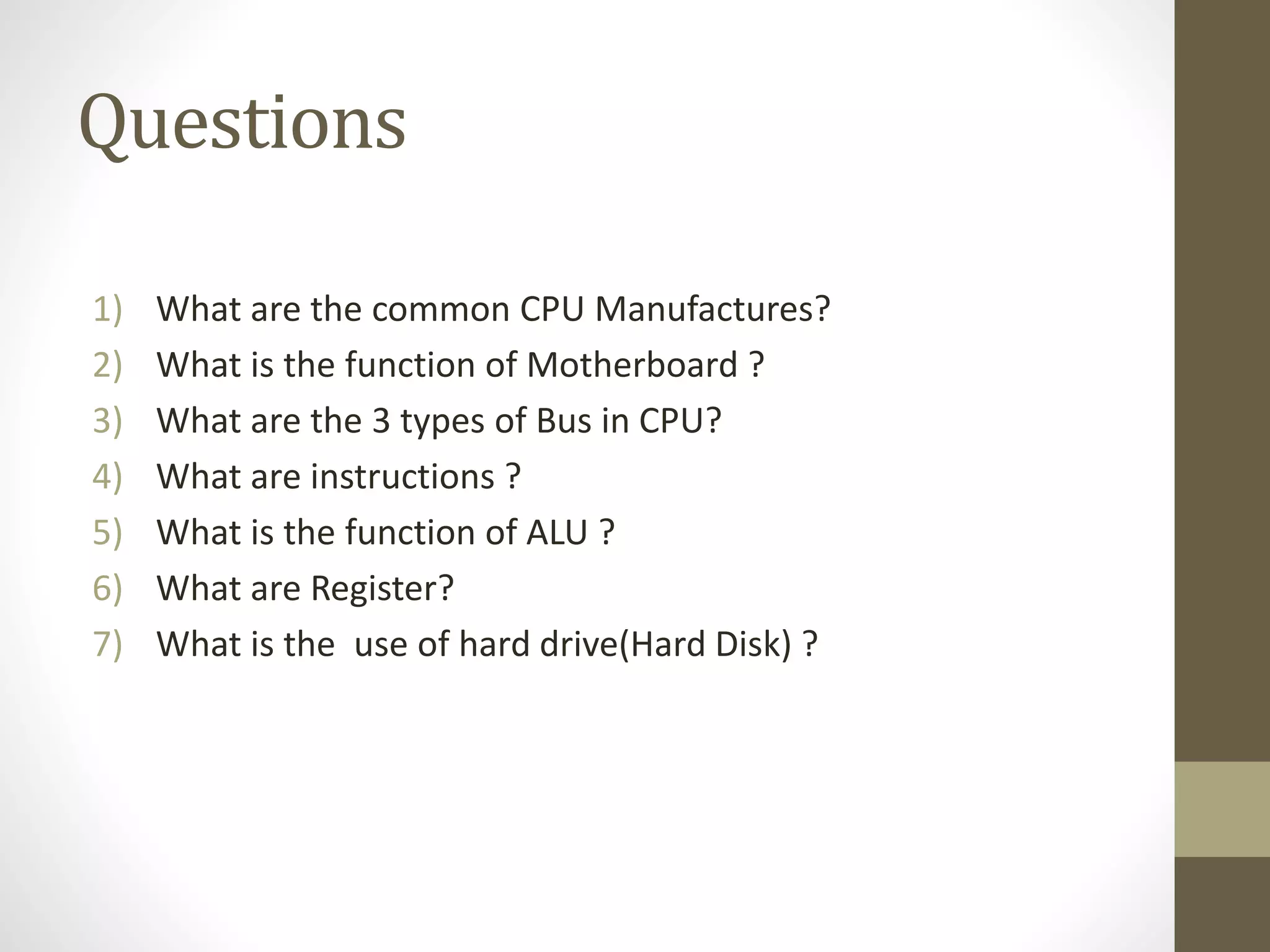 computer organization | PPTX