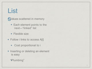 Array List of Data Structure & Analysis. | PPTX
