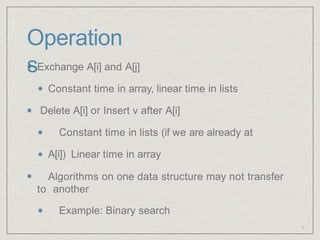 Array List of Data Structure & Analysis. | PPTX